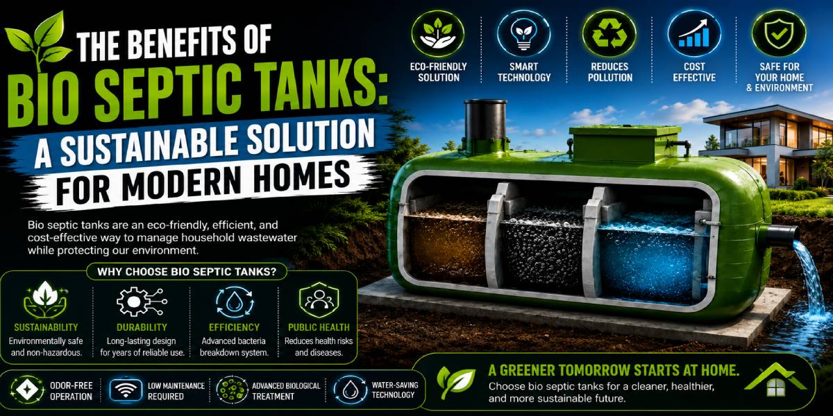 The Benefits of Bio Septic Tanks: A Sustainable Solution for Modern Homes